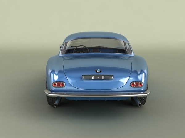 bmw 507 coupe 3ds - BMW 507 coupe by desmonster